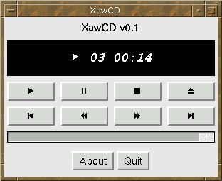 XawCD screenshot